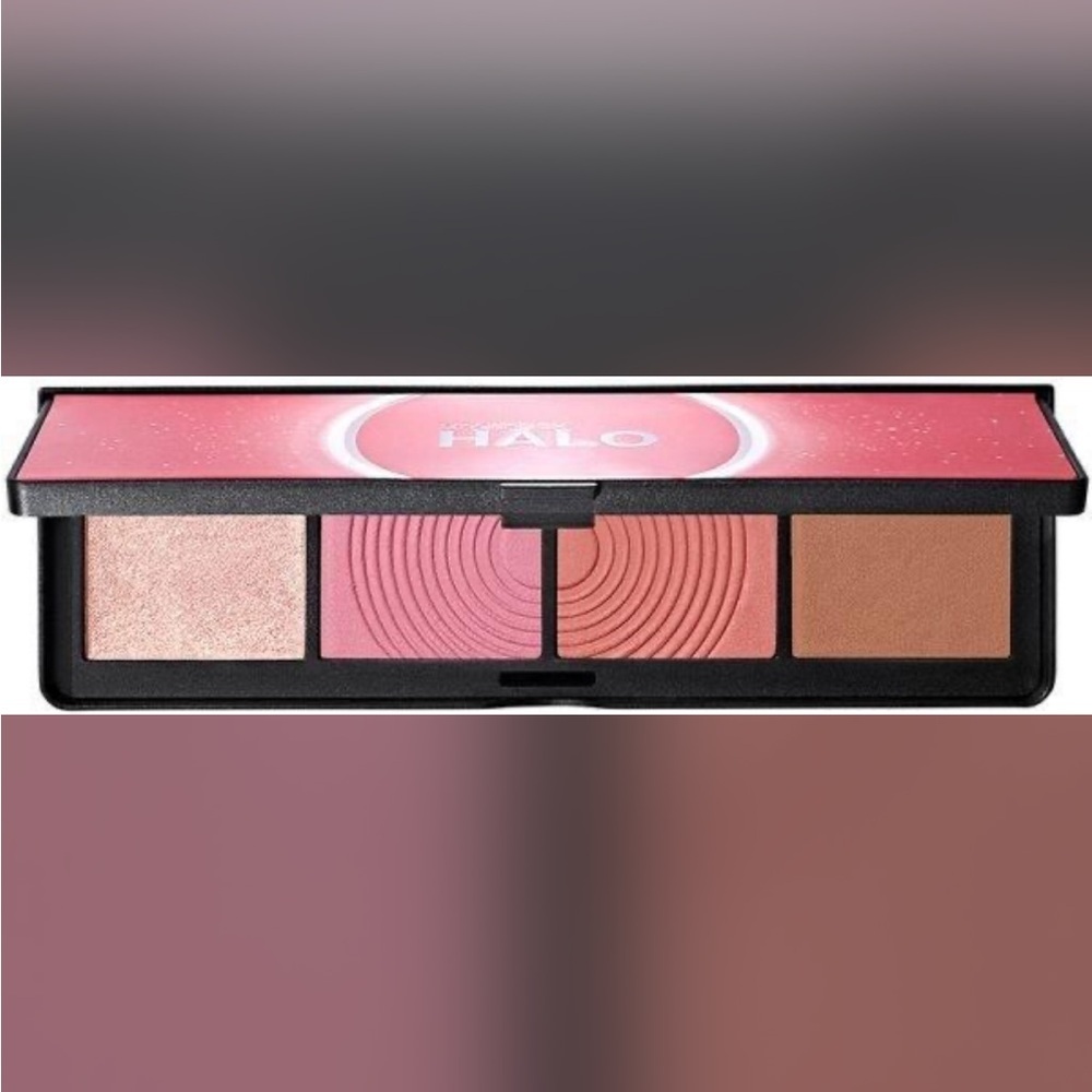 Smashbox Halo Sculpt & Glow Face Palette – Pink Saturation – NIB
